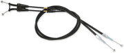 MOOSE OFFROAD HARD-PARTS Black Vinyl Throttle Cable