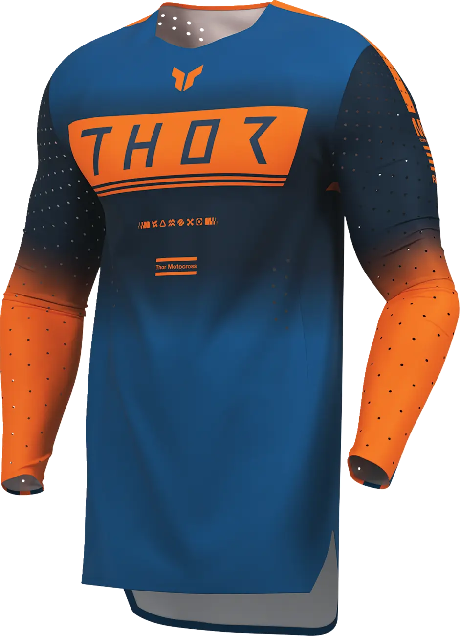 Thor Sportmode Geo Jersey Medium Blue
