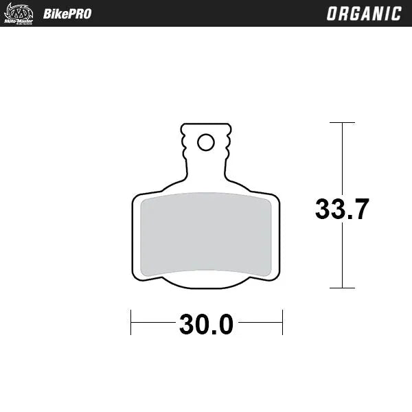 Moto-Master Organic Brake Pad for Avid Code R / SRAM Guide RE
