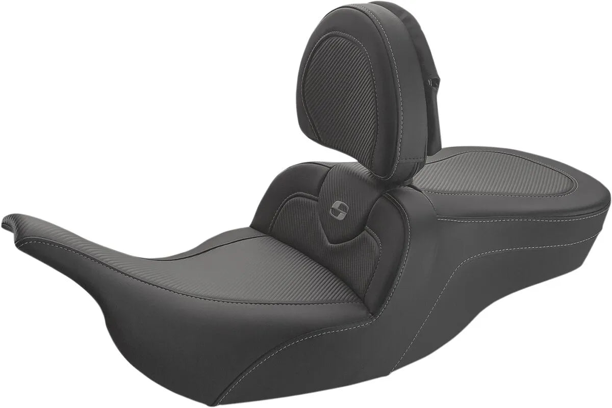 Saddlemen Roadsofa Carbon Fiber Seat - For Harley Davidson