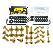 Pro Bolt Aluminium Fairing Bolt Kit For Kawasaki