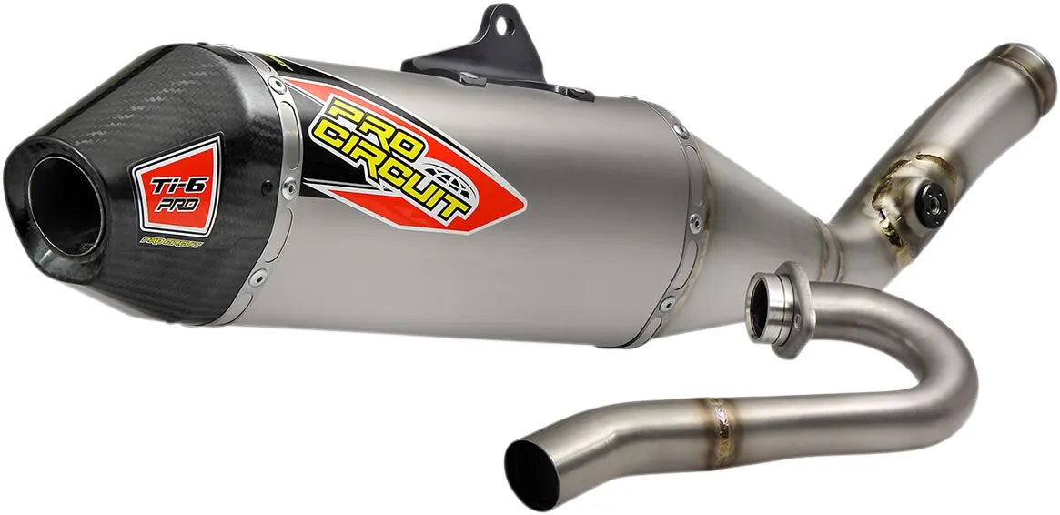Pro Circuit Ti-6 Pro Titanium Pełny Układ Wydechowy - Maksymalna Wydajność!