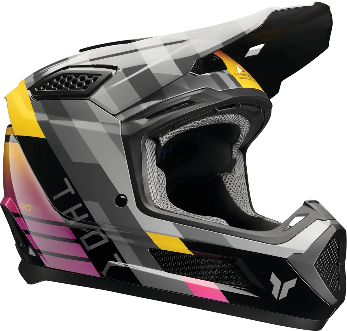 Thor Fleet Camber Helmet /Magenta