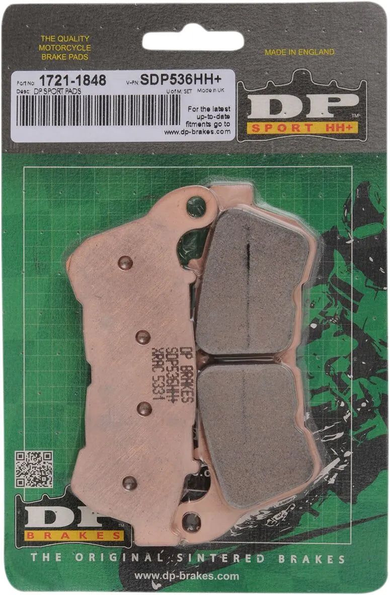 Klocki Hamulcowe Spiekane Metaliczne Dp Brakes Do Harley-davidson/buell - Przód I Tył