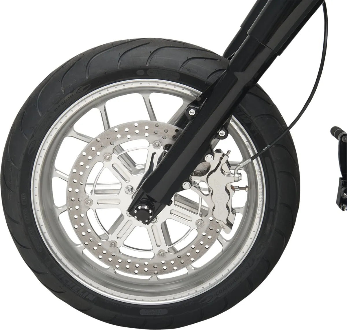 Sześciotłoczkowy przedni zacisk hamulcowy Performance Machine do Harley Davidson