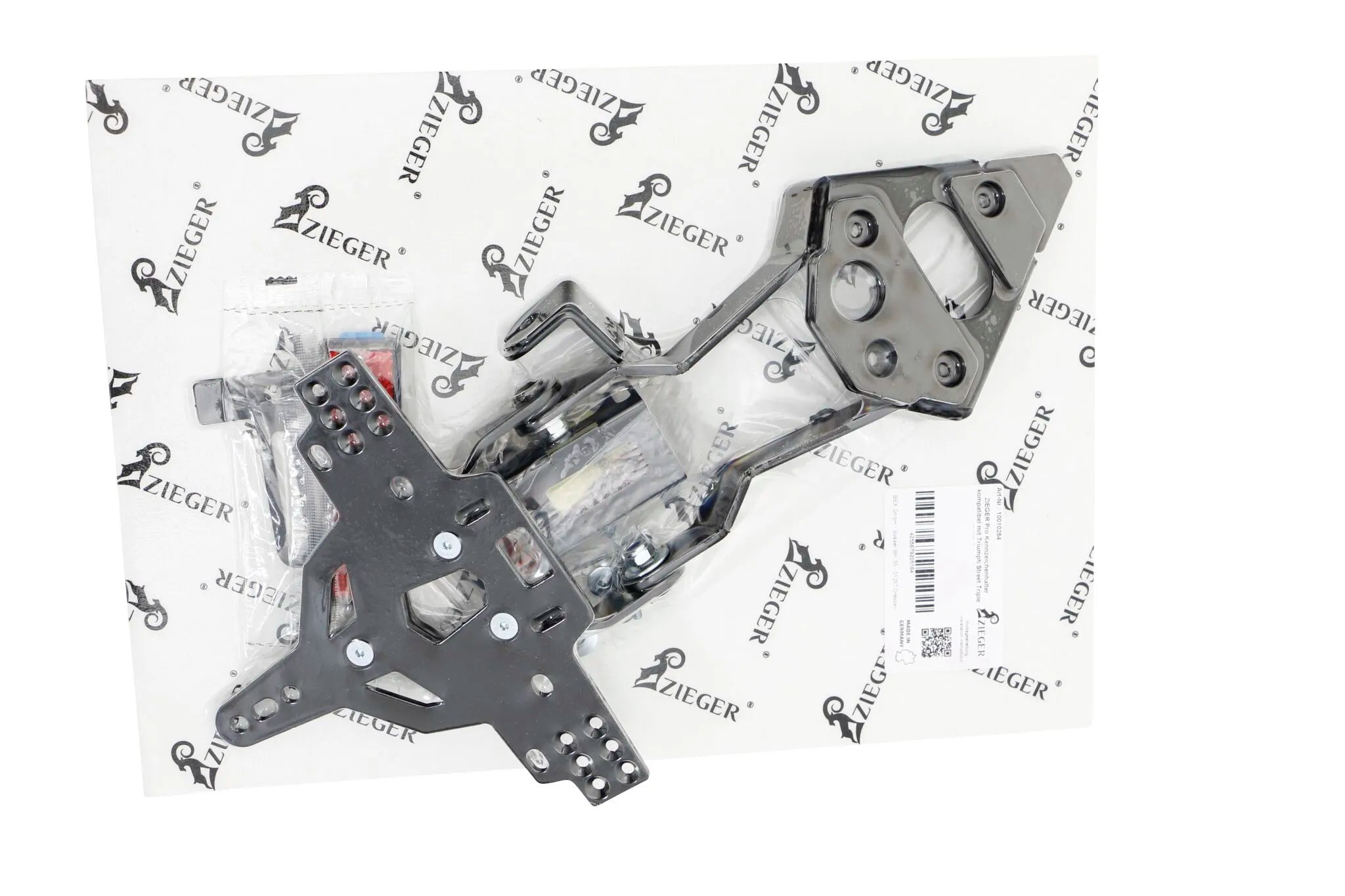 Zieger Pro License Plate Holder Type C (Ch)