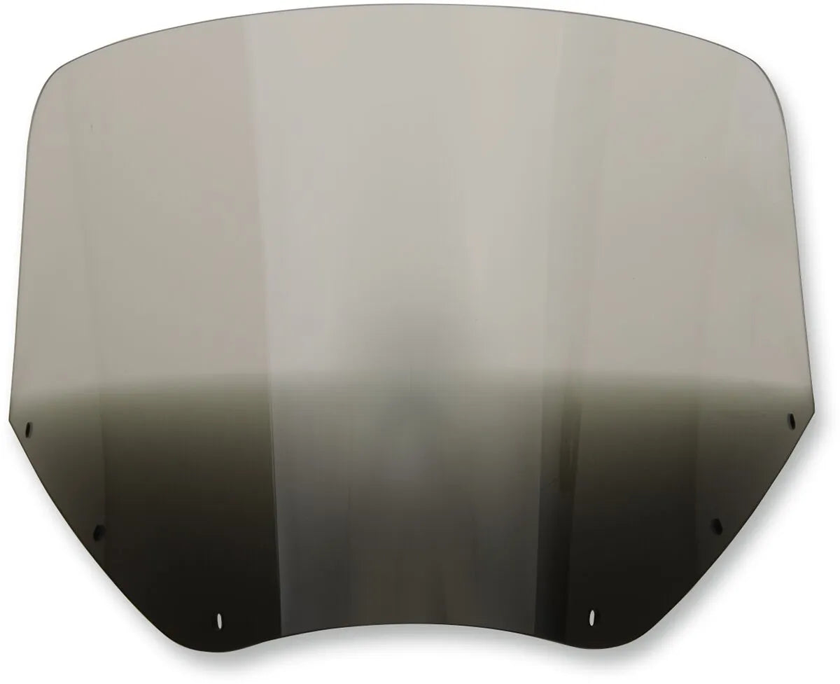 Memphis Shades Road Warrior Windshield - Black Smoke