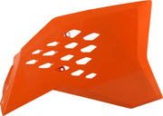 Polisport Radiator Covers For Ktm - Orange