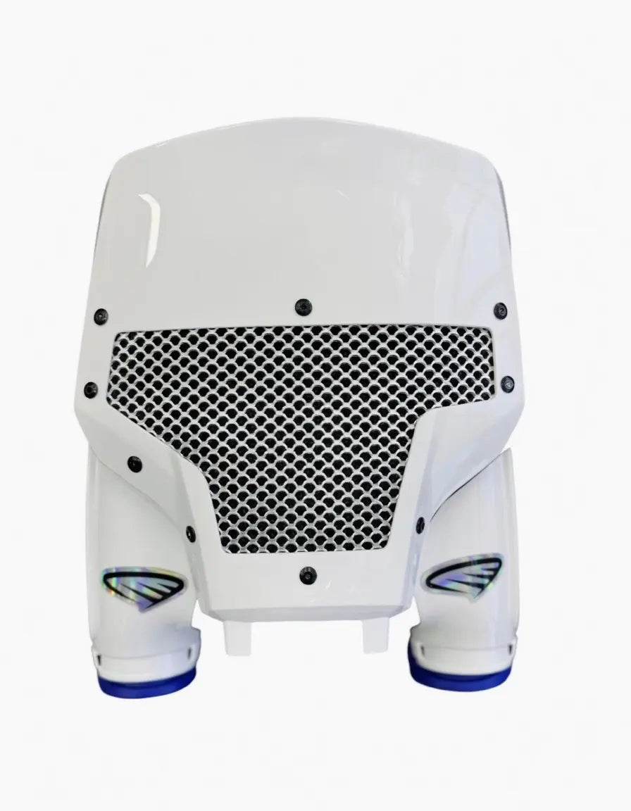 Cycra Stadium Vented Front Number Plate White for Yamaha YZF 450