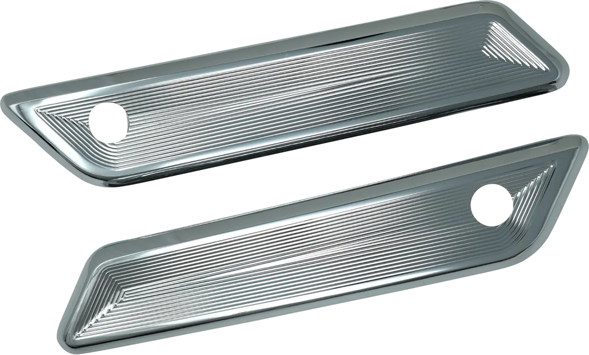 Kodlin USA Vektor Chrome Saddlebag Latch Covers