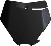 Ufo Front Number Plate Black
