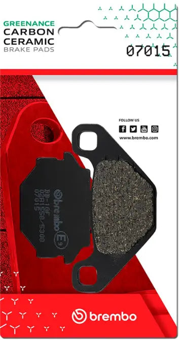 Klocki hamulcowe Brembo Prime Line z włókna węglowego i ceramiki