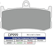 Dp Brakes Rdp999 Race Pads Do Hamowania Wyczynowego - Przód