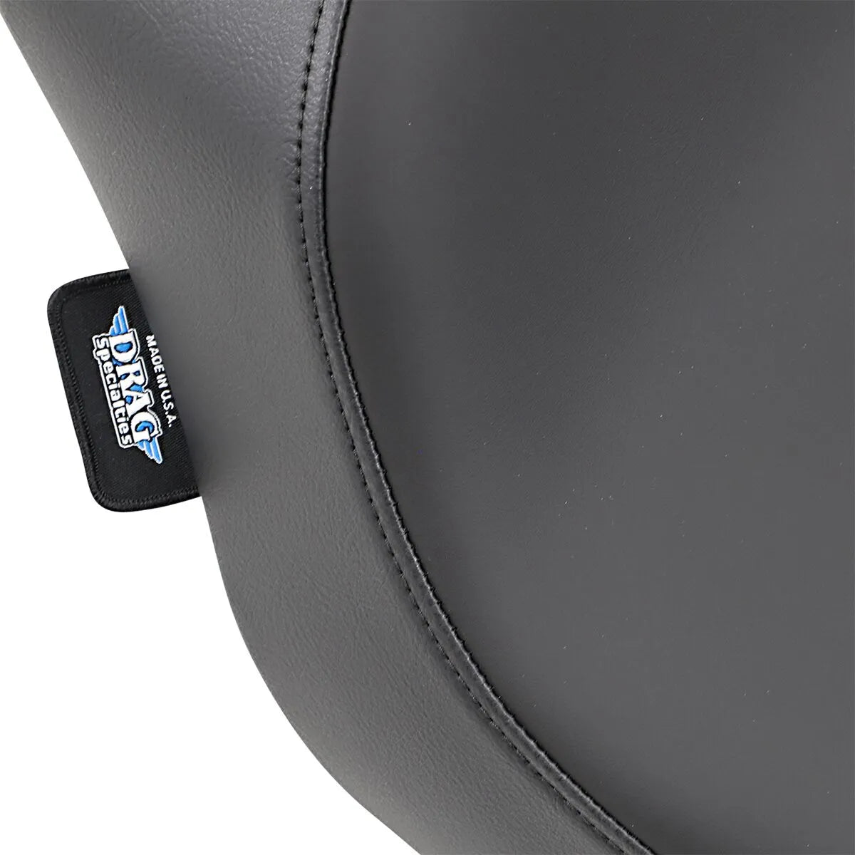 Drag Specialties Backrest Compatible Solo Seat - For Harley Davidson