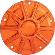 Arlen Ness 10-Gauge Orange Anodized Derby Cover