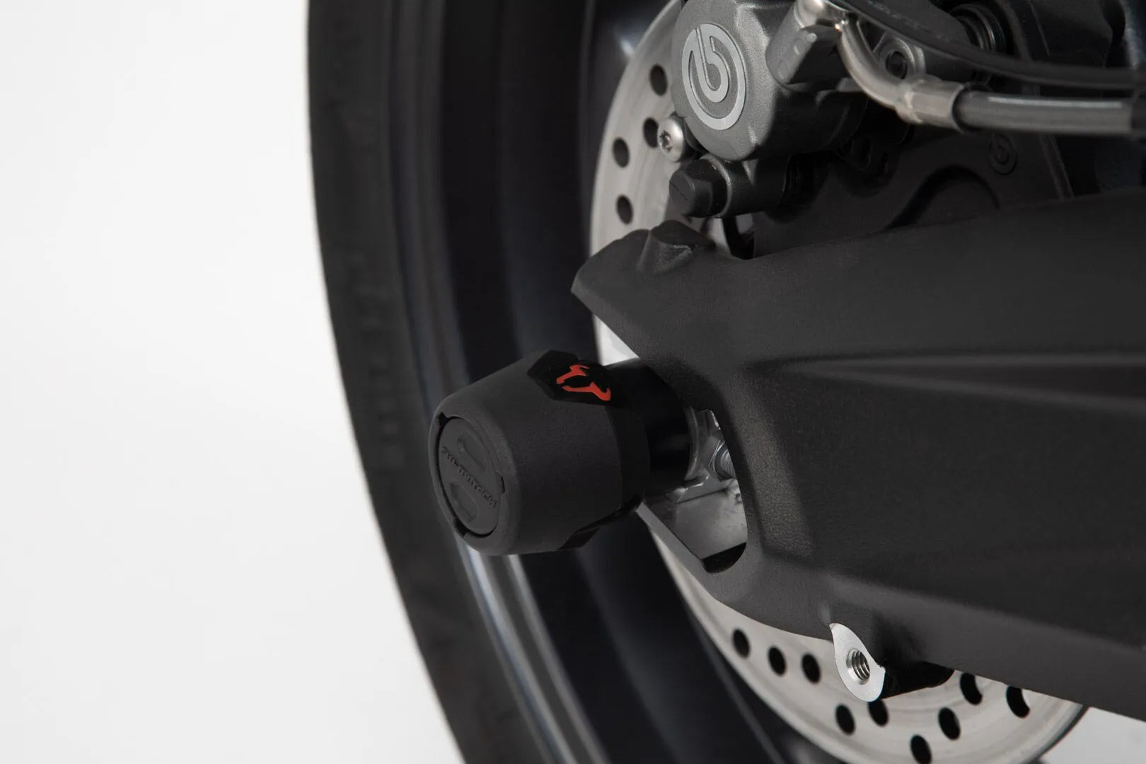 Sw-motech Rear Axle Slider Set For Swing Arm Protection