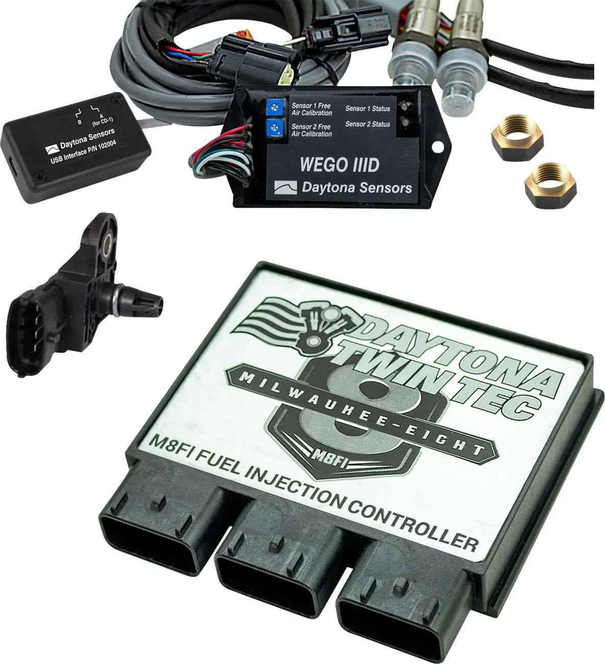 Daytona Twin Tec Fuel Injection Electronic Control Module Kit