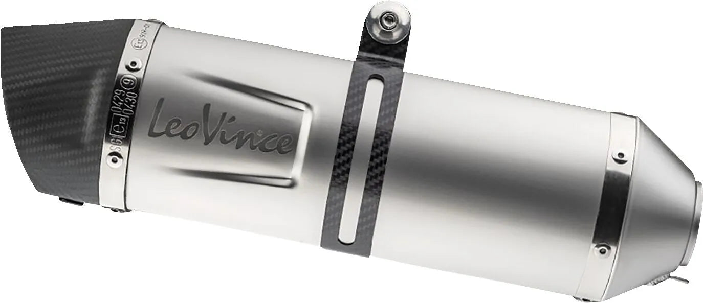 Leovince Lv One Evo Tłumik Slip-on Ze Stali Nierdzewnej - Homologacja Drogowa ECE