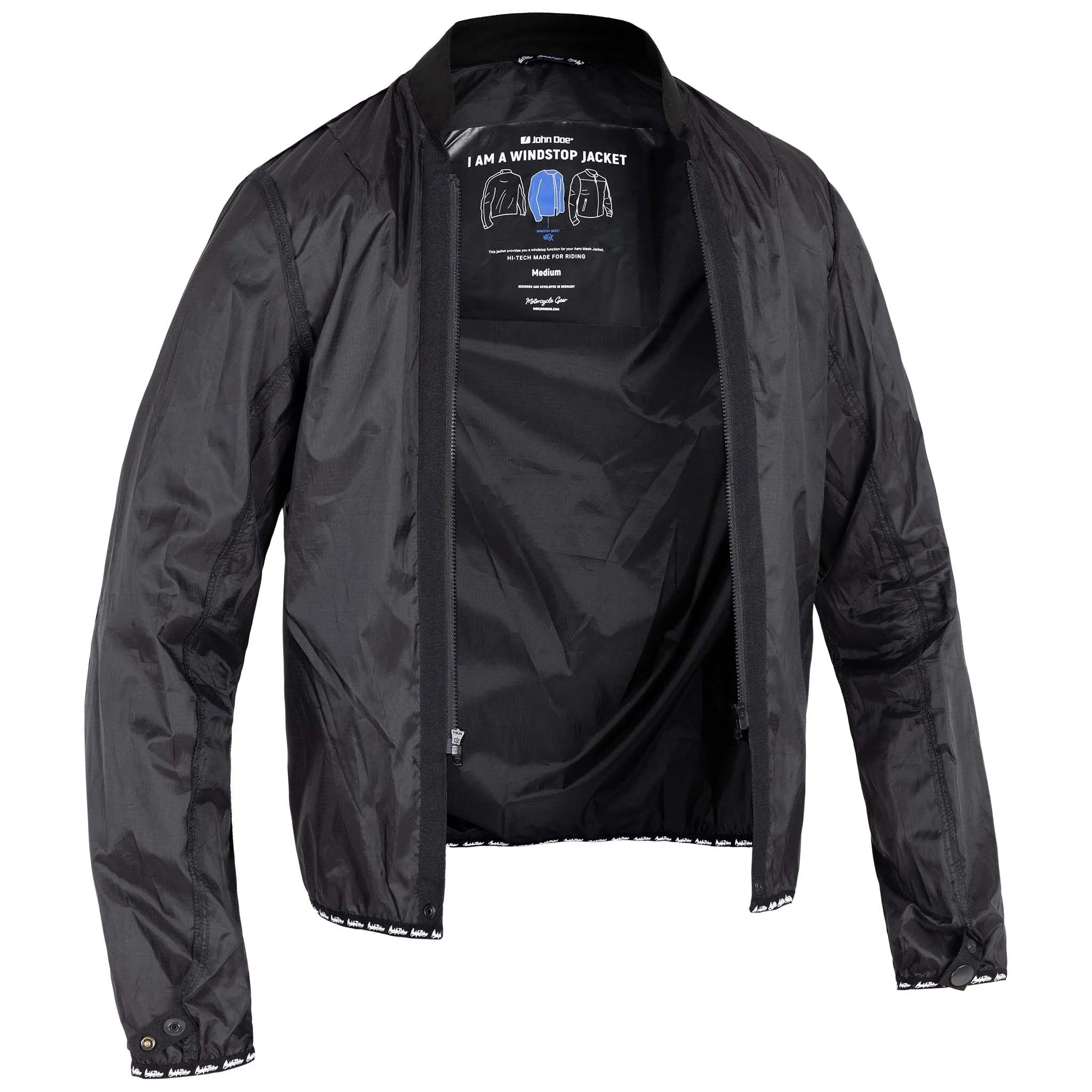John Doe Aero Mesh Windblock Inner Jacket - Black
