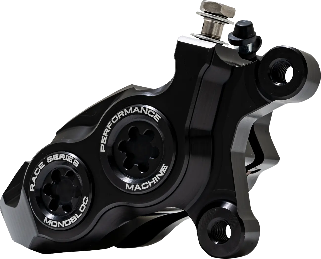 Performance Machine Race Series Monobloc Zacisk Hamulcowy Prawy Czarny