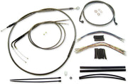 Magnum Shielding Black Pearl Handlebar Kit for Ape Hangers