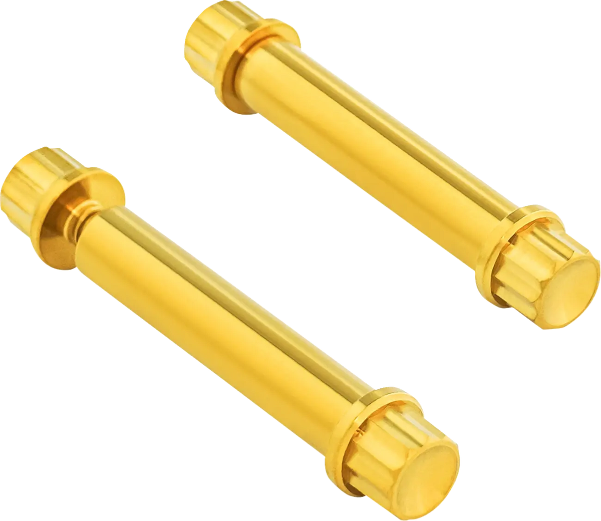 Arlen Ness Titanium M8 12-Point Footpeg Bolt Kit Gold