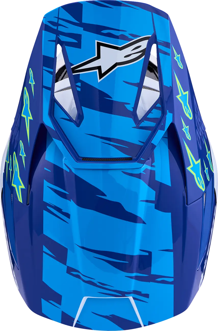 Alpinestars SM3 Falcon Helmet Blue/Black/Pink
