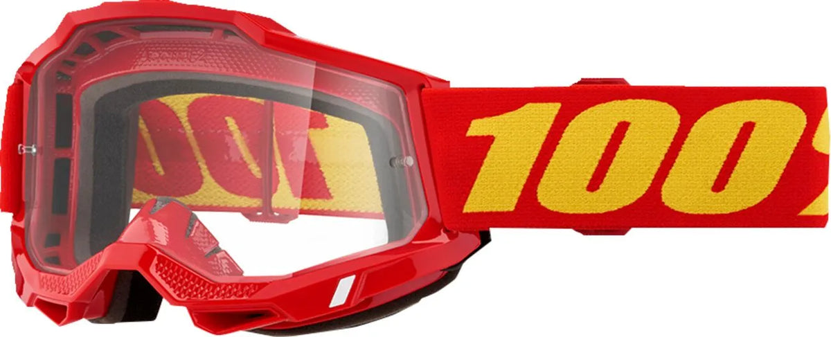 100% Accuri 2 OTG Goggle Red Clear