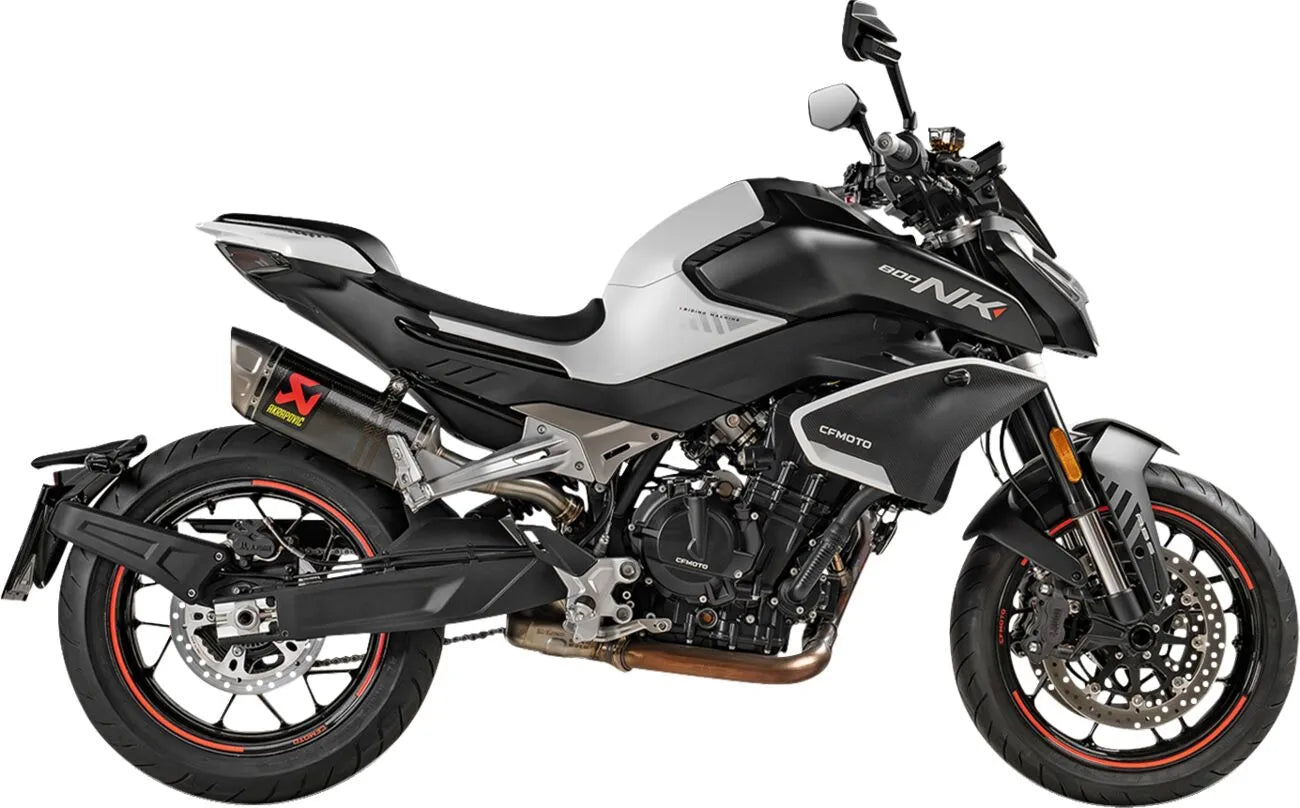 Tłumik Akrapovic Slip-on Line Do Cf Moto 800 Nk - Homologacja Drogowa ECE
