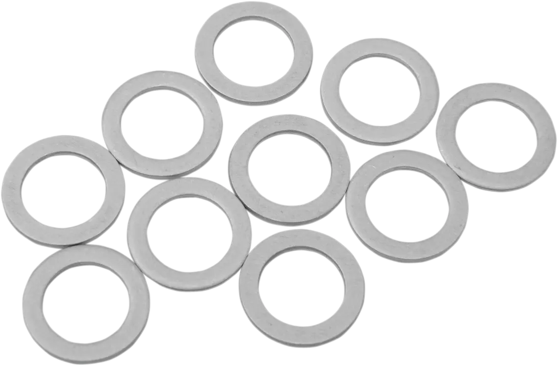 Podkładki aluminiowe Drag Specialties, 10 szt.