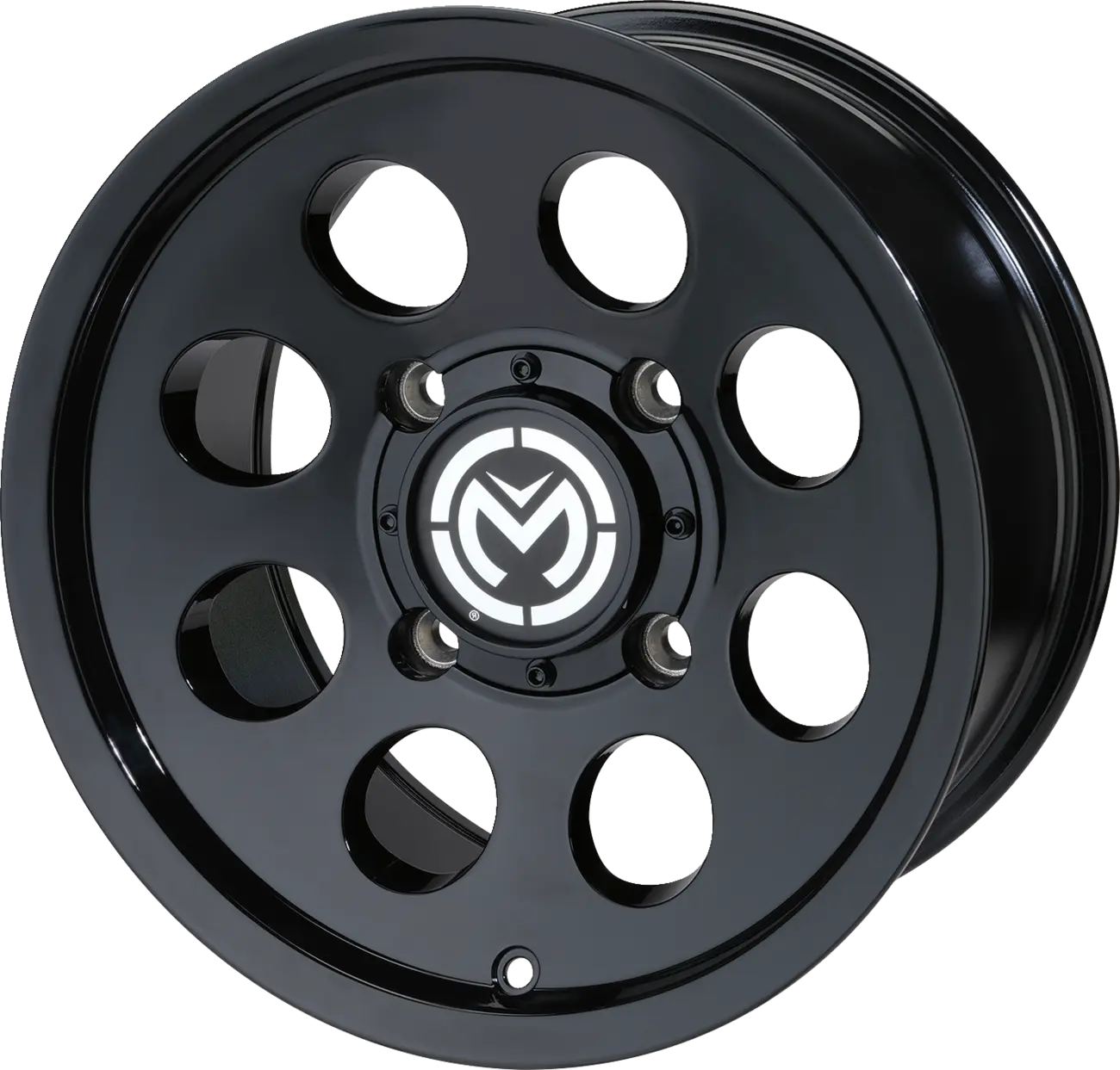 Moose Offroad 12" Black Gloss Atv Wheel
