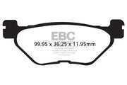Ebc Sfac Carbon Series Skuterowe Klocki Hamulcowe