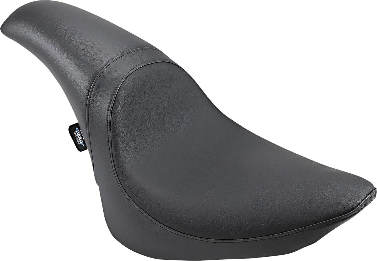 Drag Specialties Predator Seat - Low Profile, Black - For Harley Davidson
