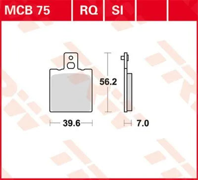 Trw All Round Spiekane Metalowe Klocki Hamulcowe Zestaw 2 - Przód i Tył