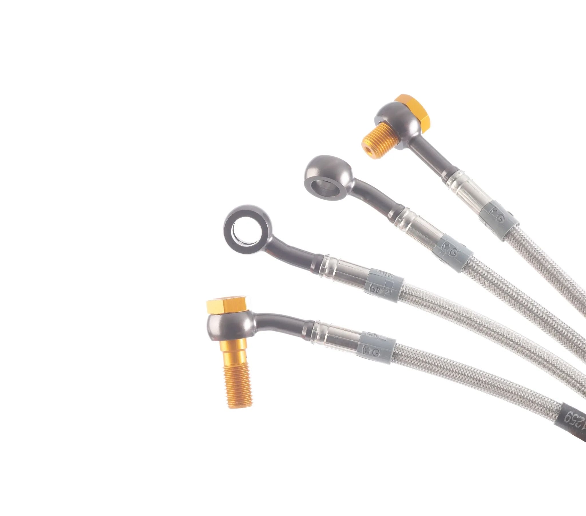 Trw Ready-to-install Braided Brake Lines - Rear