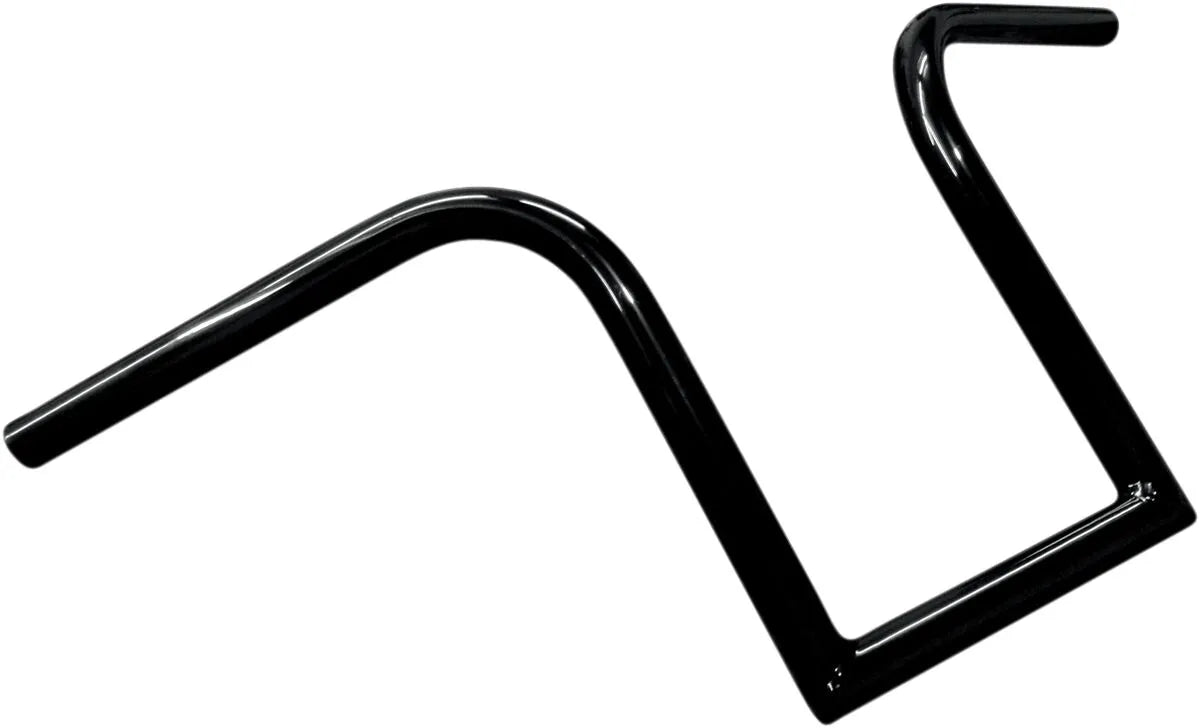 La Choppers Bourbon Handlebar - 12" Black Ape Hanger