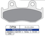 Dp Brakes Standard Spiekane Metalowe Klocki Hamulcowe - Przód