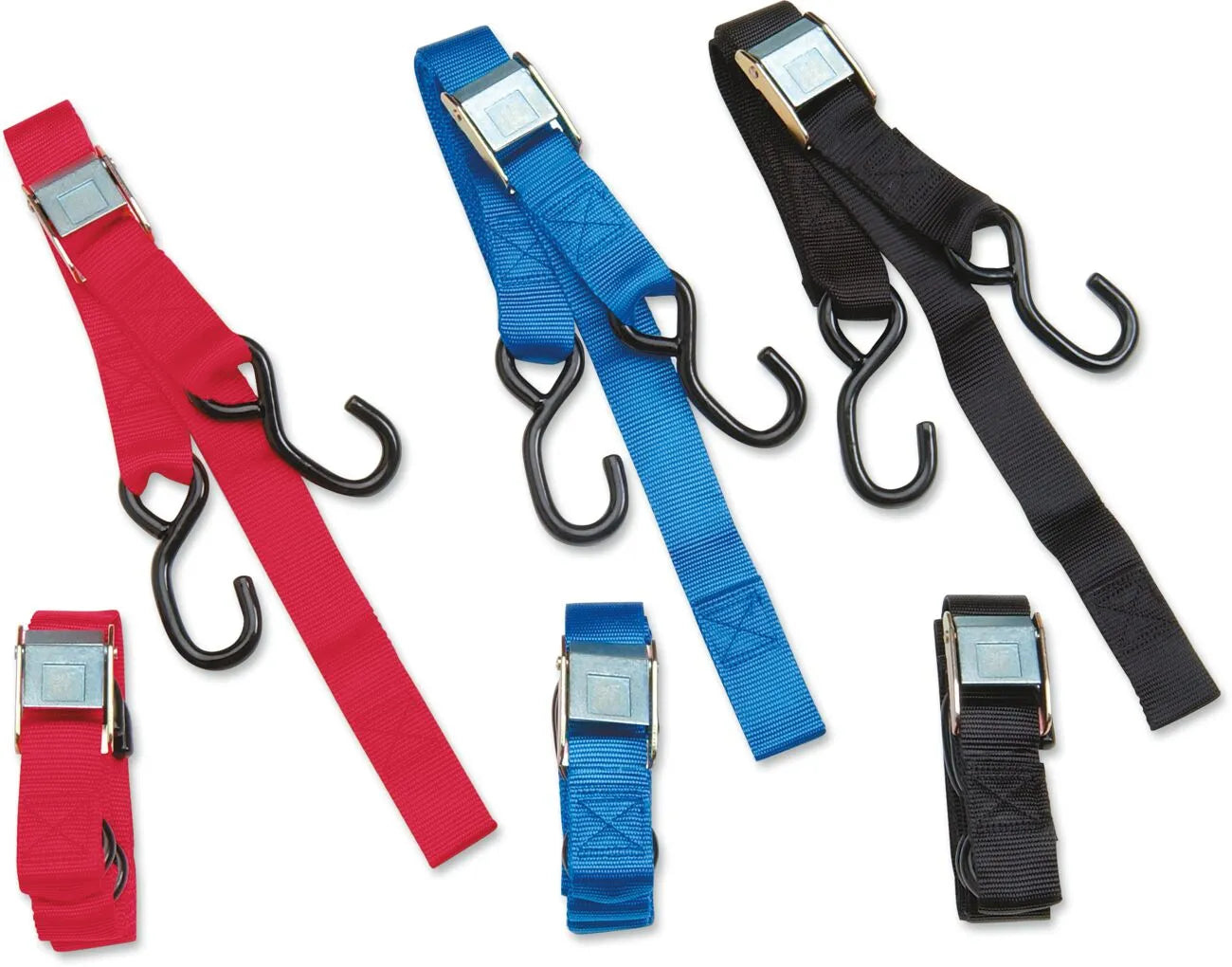 Parts Unlimited 1" Heavy-duty Cam Buckle Tie-downs