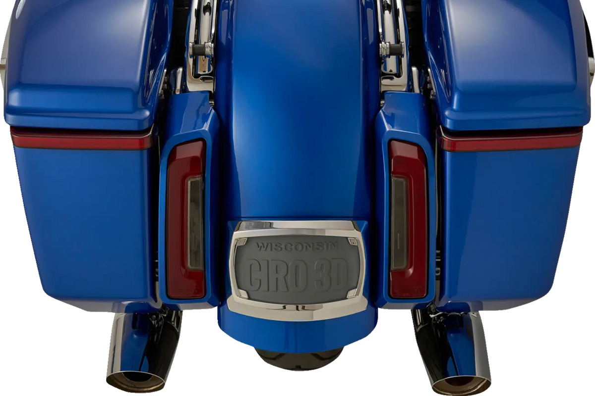 Ciro Red LED Bag Blade Lights for Harley Davidson FL CVO