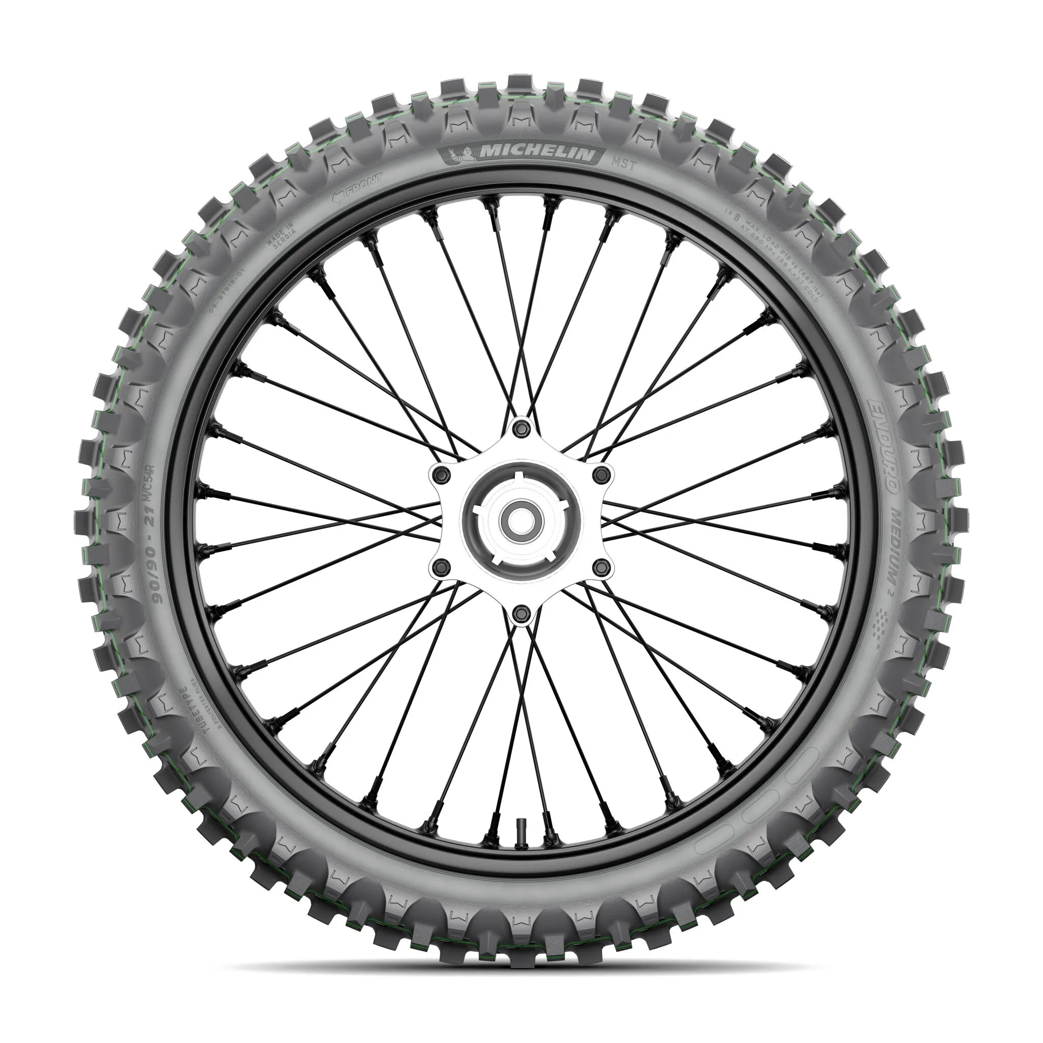 Michelin Enduro Medium 2 Tire - Front 90/100-21