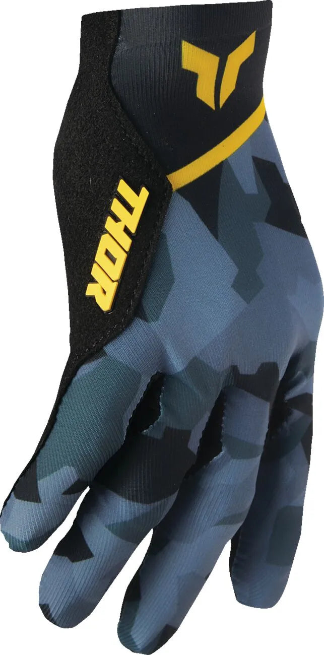Thor Women's Sportmode Shadow Gloves - Black/Blue