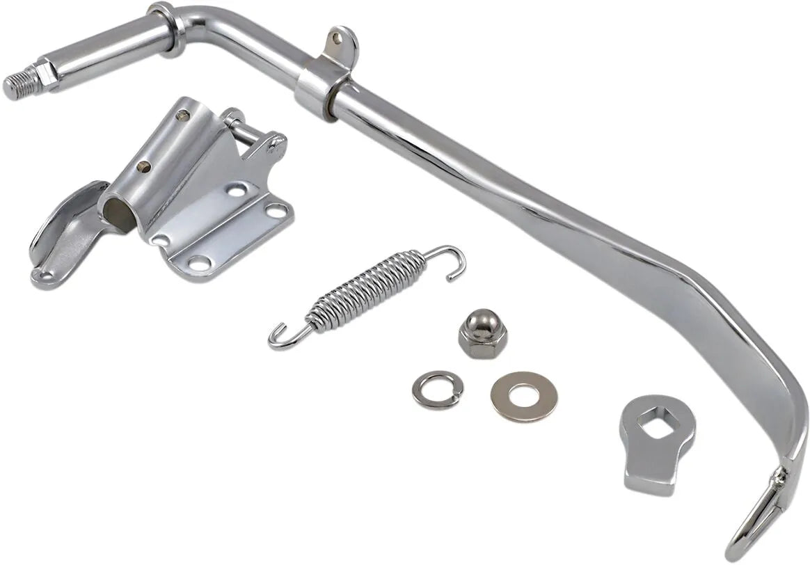 Drag Specialties Stock Length Chrome Kickstand Kit