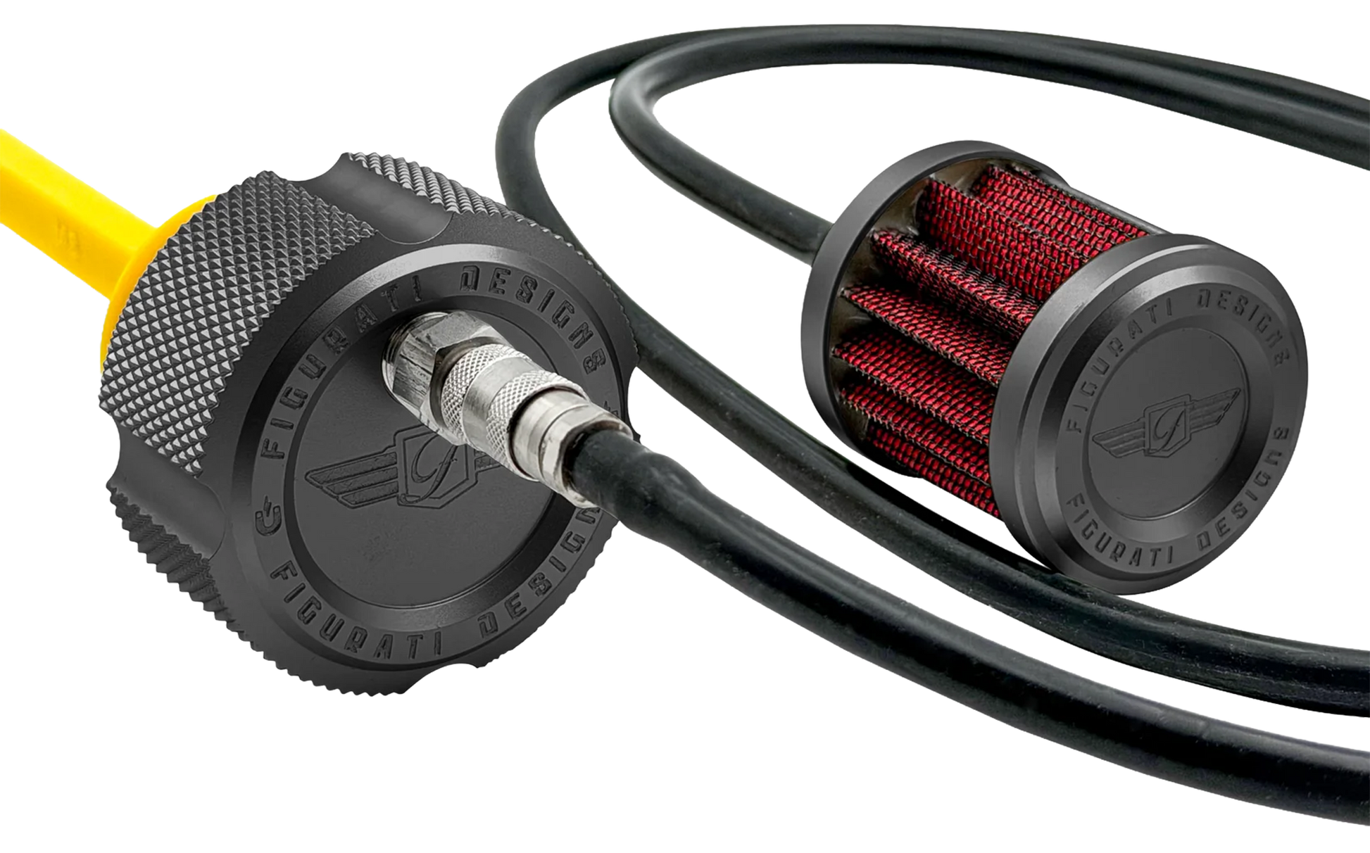 Figurati Designs Vented Dipstick Milwaukee Eight Touring – Gas- & Oil Tank