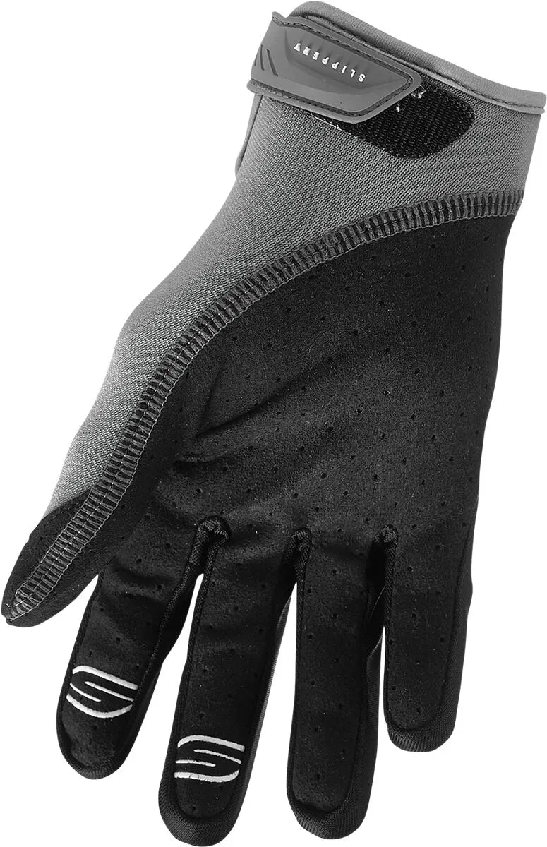 Slippery Circuit Gloves Black Charcoal