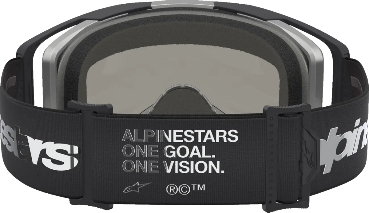 Alpinestars Vision 8 Goggles Amber Black Silver Mirror