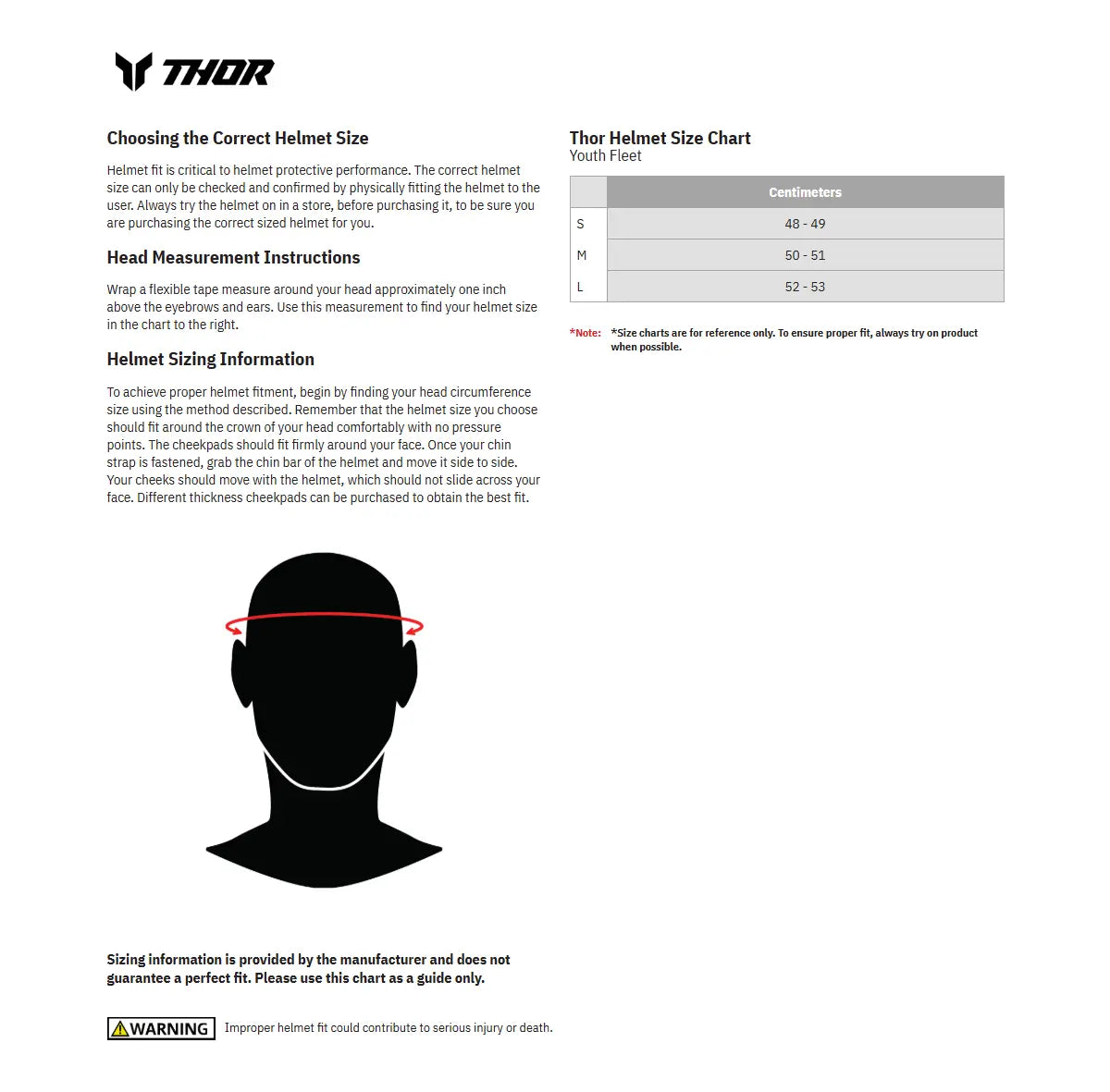 Thor Fleet Camber Helmet Youth