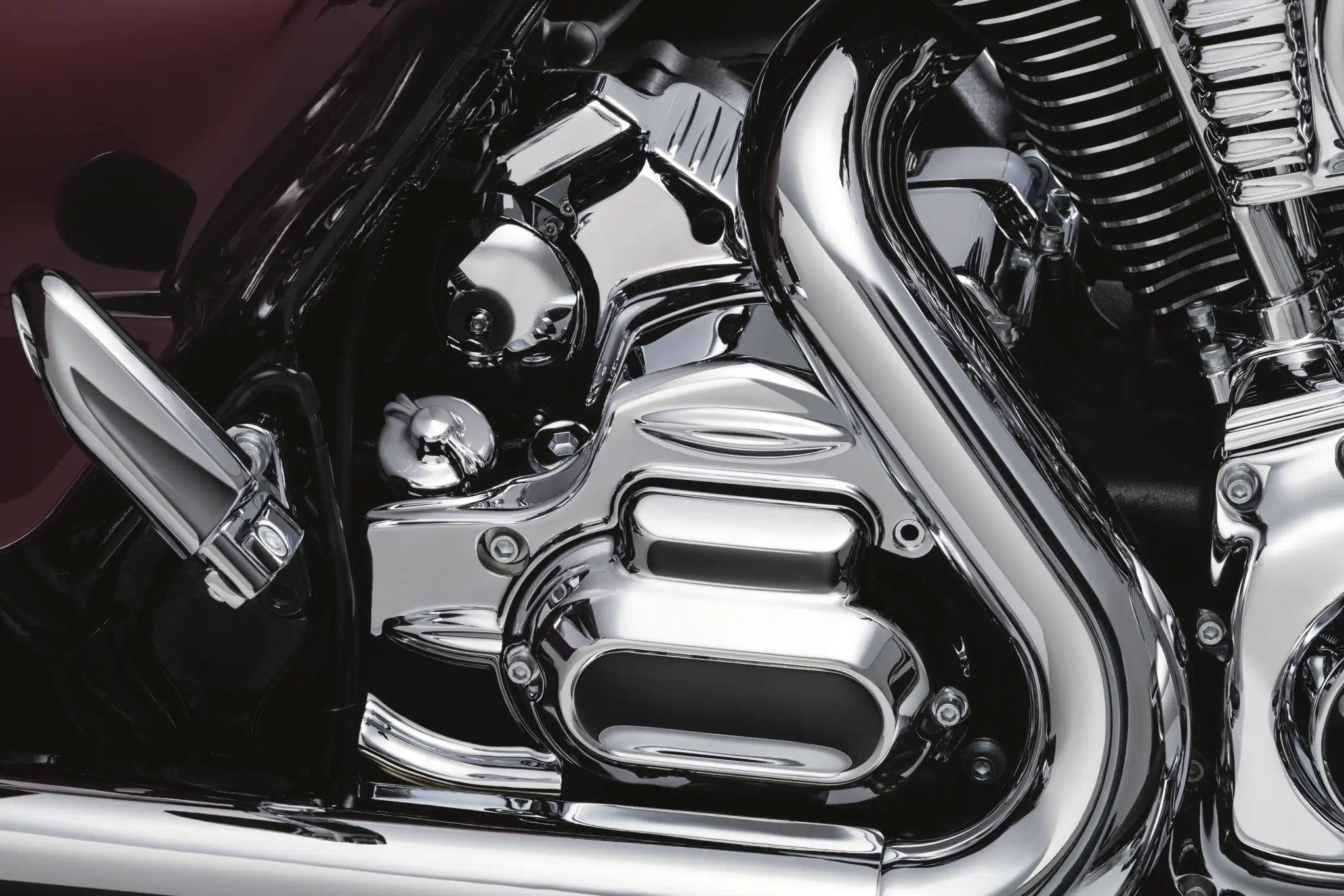 Kuryakyn Easy-turn Oil Dipstick Cover - Chrome Finish