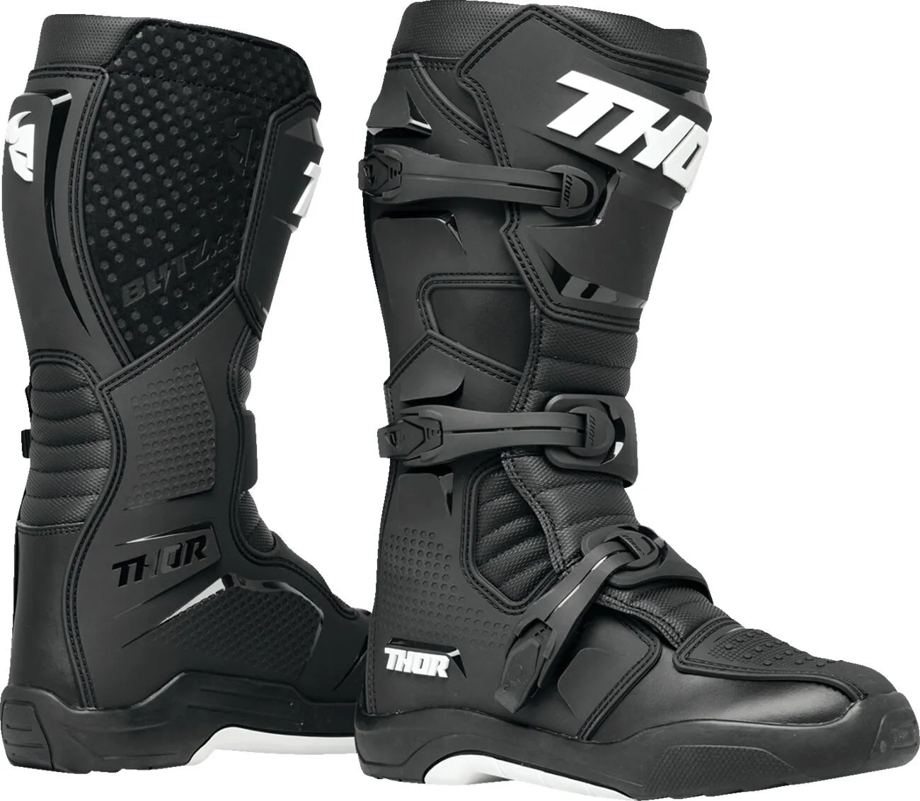 Thor Blitz Xr Boots Black/white Us 7