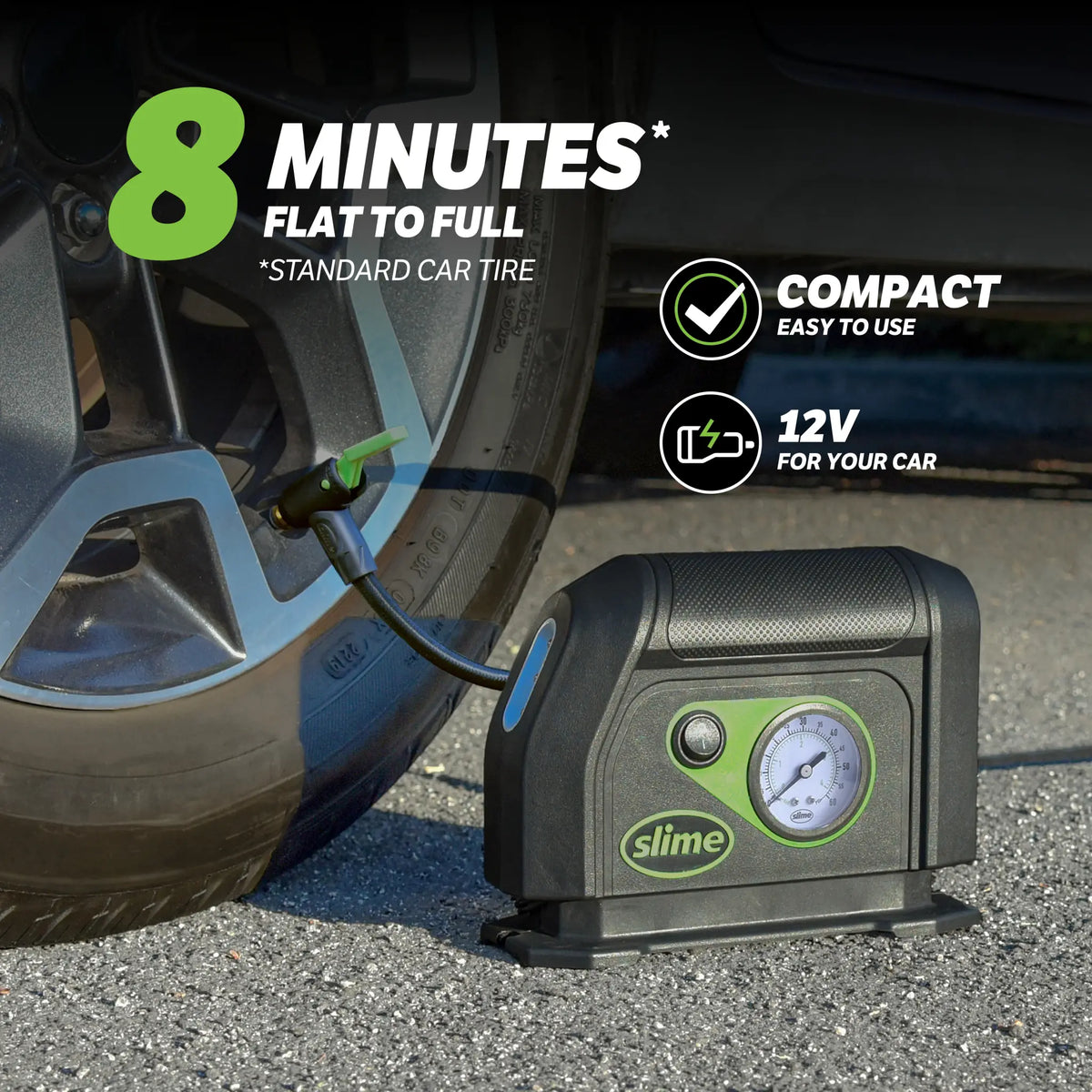 Slime 12V Tyre Inflator