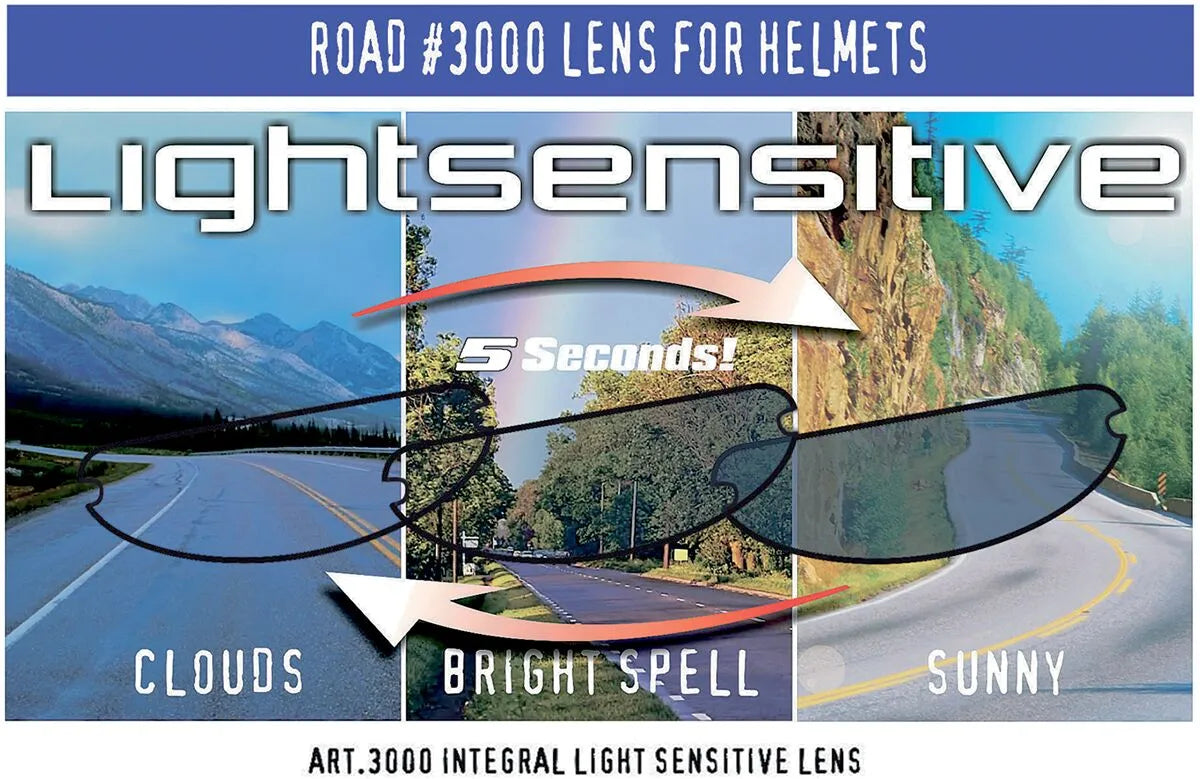 Pro Grip 3000 Universal Clear Helmet Shield Insert Lens